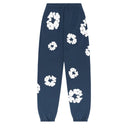 Calça de Moletom Denim Tears The Cotton Wreath Azul Marinho