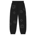 Calça de Moletom Denim Tears Mono Wreath Preto