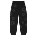 Calça de Moletom Denim Tears Mono Wreath Preto