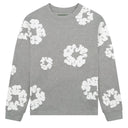 Camiseta Denim Tears Cotton Wreath Manga Longa Cinza