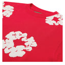 Camiseta Denim Tears Cotton Wreath Manga Longa Vermelha