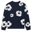 Camiseta Denim Tears Cotton Wreath Manga Longa Marinho