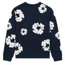 Camiseta Denim Tears Cotton Wreath Manga Longa Marinho