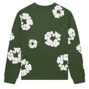 Camiseta Denim Tears Cotton Wreath Manga Longa Verde
