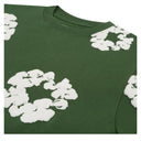 Camiseta Denim Tears Cotton Wreath Manga Longa Verde