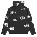 Agasalho Moletom Denim Tears x Corteiz Cotton Wreath Com Zíper Preto