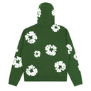 Agasalho Moletom Denim Tears The Cotton Wreath Com Zíper Verde