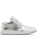 Tênis Air Jordan 1 Low SE Metallic Silver (Wmns)