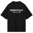 Camiseta Fear Of God Essentials Jersey Crewneck Preto (Black)