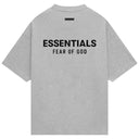 Camiseta Fear Of God Essentials Jersey Crewneck Cinza Escuro (Heather Grey)