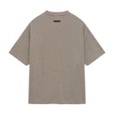 Camiseta Fear Of God Essentials Heavy Crewneck Cinza Escuro (Heather Grey)