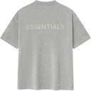 Camiseta Fear Of God Essentials Classic Cinza (Concrete Heather)