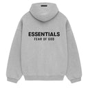 Agasalho Moletom Fleece Fear Of God Essentials Cinza Claro