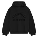 Agasalho Moletom Nylon Fleece Fear Of God Essentials Preto (Jet Black)