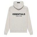 Agasalho Moletom Fear Of God Essentials Cinza Claro (Light Oatmeal)