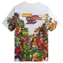 Camiseta Marvel vs. Capcom x Kith New Age Of Heroes All-Over Printed Branca