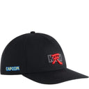 Boné Kith x Capcom New Era Akuma Twill Bay Low Pinch Crown Snapback Preto