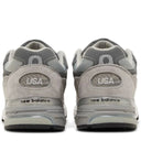 Tênis New Balance 993 Made in USA Grey White