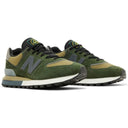 Stone Island x New Balance 574 Legacy Dark Green