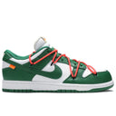 Off-White x Nike Dunk Low Pine Green