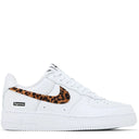 Tênis Supreme x Goodenough x Nike Air Force 1 Low White Cheetah Print