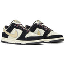 Nike Dunk Low LX Black Suede Team Gold (Wmns)