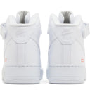 Tênis Supreme x Nike Air Force 1 Mid White
