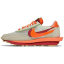 Sacai x Clot x Nike LD Waffle Net Orange Blaze