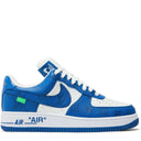 Tênis Louis Vuitton x Nike Air Force 1 Low White Royal