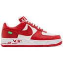 Louis Vuitton x Nike Air Force 1 Low White Comet Red