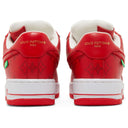Louis Vuitton x Nike Air Force 1 Low White Comet Red