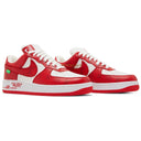 Louis Vuitton x Nike Air Force 1 Low White Comet Red