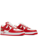 Tênis Louis Vuitton x Nike Air Force 1 Low White Comet Red