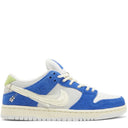 Tênis Fly Streetwear x Nike SB Dunk Low Pro Gardenia