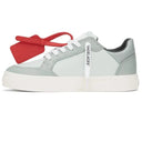 Off-White Low Vulcanized Calf Leather Greyish Mint Green