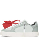 Tênis Off-White Low Vulcanized Calf Leather Greyish Mint Green