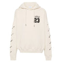 Moletom Off-White 23 Skate Logo Embroidered Bege