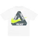 Camiseta Palace x Nike Tri Swoosh Branca