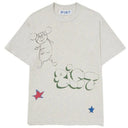 Camiseta Piet Graffiti Vintage Cinza