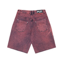 Bermuda Jeans Oakley x Piet Distressed Roxa