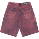 Shorts Bermuda Jeans Oakley x Piet Distressed Roxa