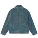 Jaqueta de Couro Piet Vintage Surf Azul