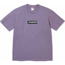 Camiseta Supreme Futura Box Logo Roxa