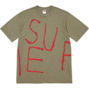 Camiseta Supreme Painted Verde Oliva