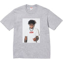Camiseta Supreme NBA Youngboy Cinza