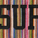Camiseta Supreme Open Knit Football Colorida