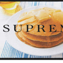 Camiseta Supreme Pancakes Preta