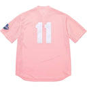 Jersey Supreme S Logo Baseball Henley Rosa