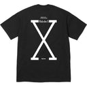 Camiseta Supreme x 40 Acres Malcolm X Preta