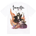 Camiseta Supreme x Frank Frazetta Woman With Scythe Branca